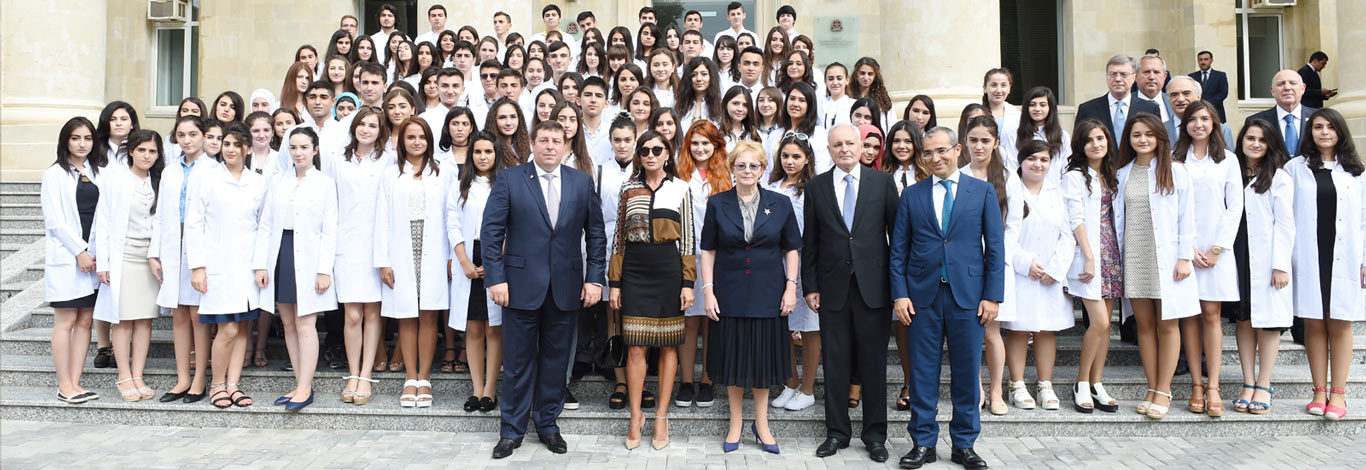 Мехрибан Алиева приняла участие в церемонии открытия Бакинского филиала I МГМУ имени И.М.Сеченова